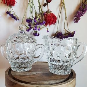 Whitehall Vintage sugar and cream set